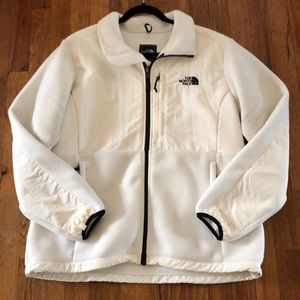 The North Face Denali Polartec cream jacket